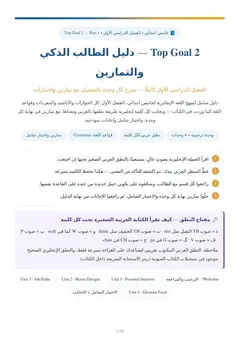 غلاف دليل خامس ابتدائي - Top Goal 2 - شرح الإنجليزي بالعربي للمنهج السعودي (1)